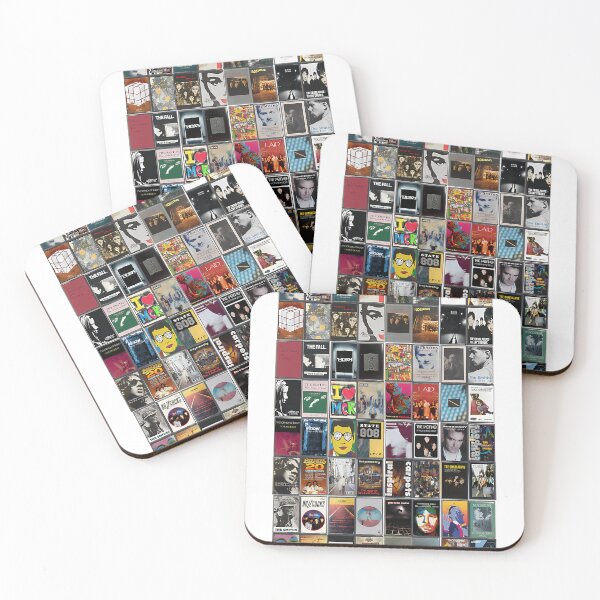 Item preview, Retro Britpop and Post Punk Vinyl Collage designed and sold by TilatoCasera.