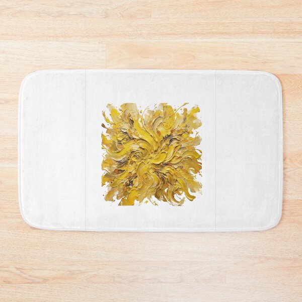 Item preview, Vibrant textured yellow abstract paint explosion.   designed and sold by Yellow Zone.