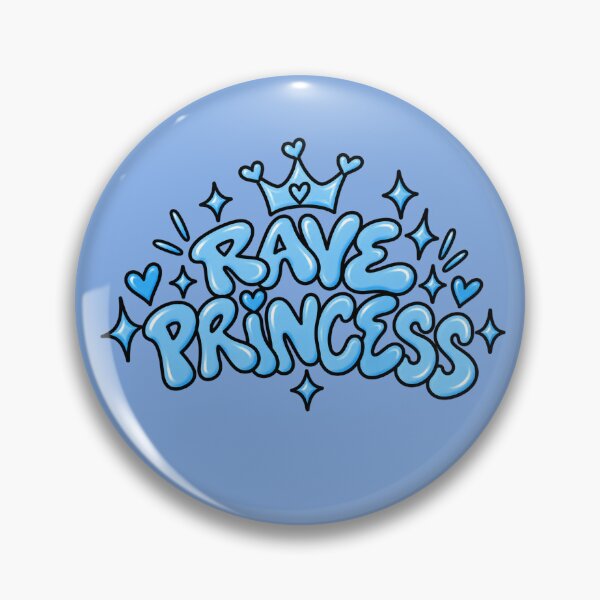 Item preview, Rave Princess Blue designed and sold by PLURCreations.