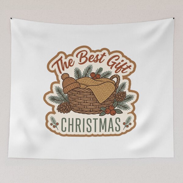 Item preview, The Best Gift This Christmas — Baby Basket Art designed and sold by TheCalmEdit.