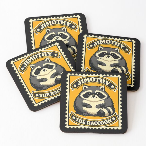 Item preview, Jimothy The Raccoon Vintage Retro Seattle Legend Meme designed and sold by BeardWave.