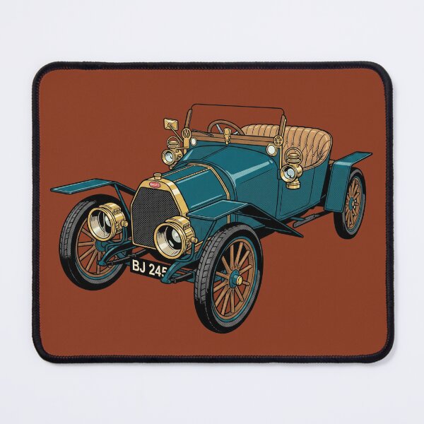 Artikelvorschau, Bugatti Typ 15 von 1910: Der Pur Sang Edwardian Roadster Kunstdruck entworfen und verkauft von FreiherrPK.