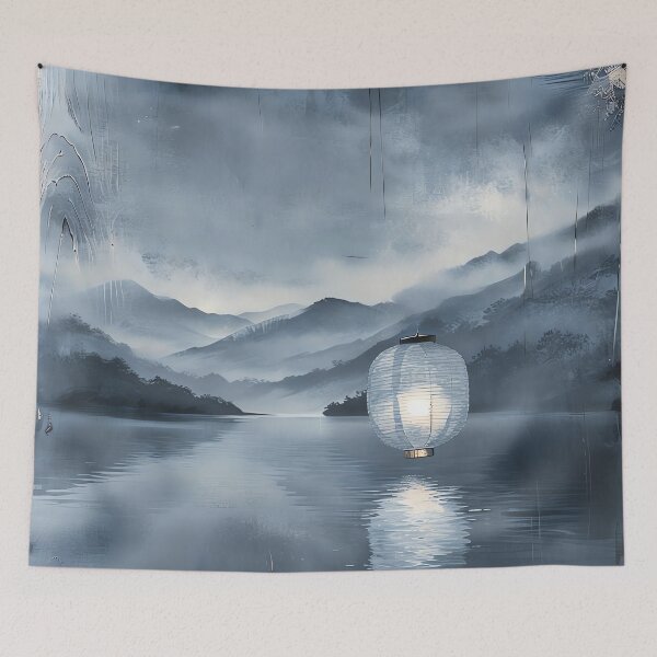 Item preview, Lantern Over Mist designed and sold by ONYX Pixee.