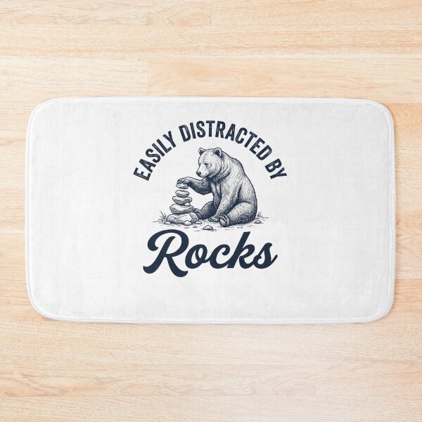 Item preview, Easily Distracted By Rocks Geologist Rockhounding Nature Lover designed and sold by ZAbiriarto.