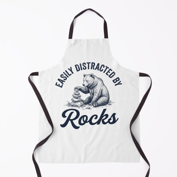 Item preview, Easily Distracted By Rocks Geologist Rockhounding Nature Lover designed and sold by ZAbiriarto.