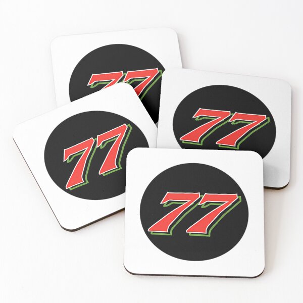 Item preview, Carson Hocevar Nascar Paint Car Chili Red 77 White Trim designed and sold by elamkayce.