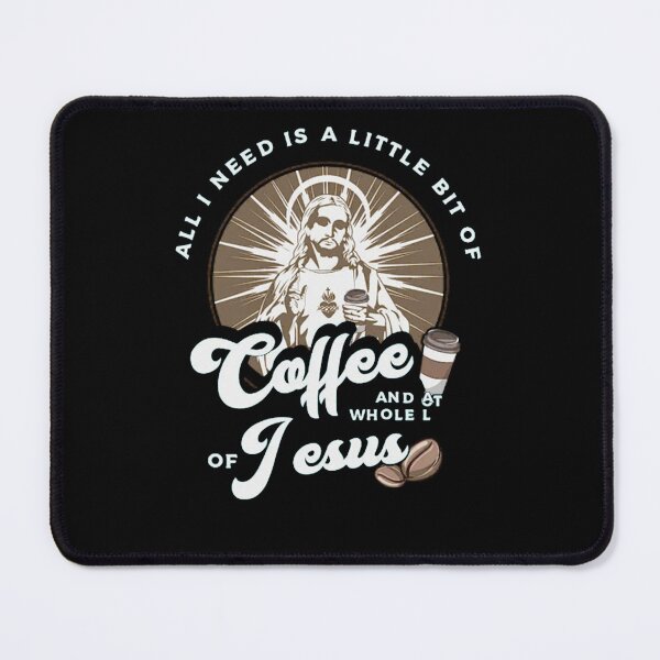 Item preview, Vintage Religious Figure Coffee Lover Retro Sunburst Art designed and sold by IiroLJokelaa.