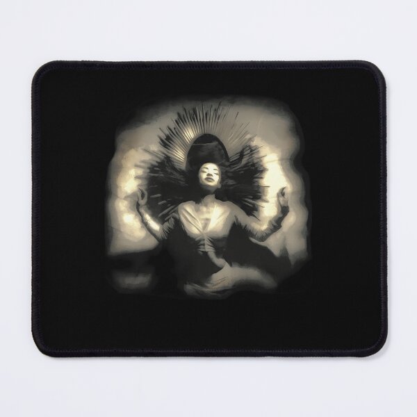 Item preview, Glowing Halo Portrait Illustration designed and sold by Karinetaelor.