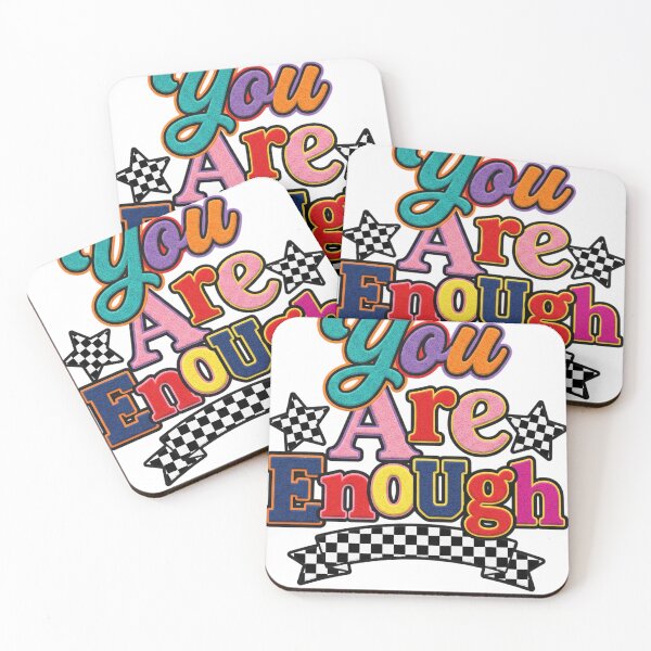 Item preview, You Are Enough Self Love Affirmation Positive Motivation Empowerment designed and sold by ZAbiriarto.