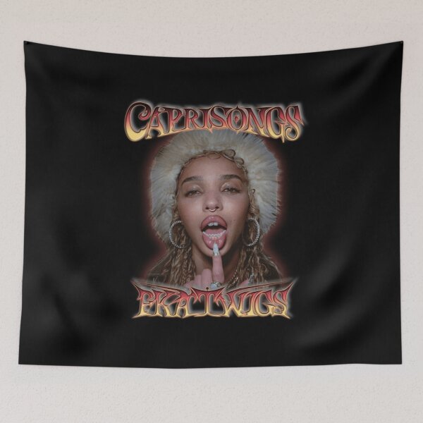 Item preview, FKA twigs CAPRISONGS vintage style   designed and sold by shanaeartists.