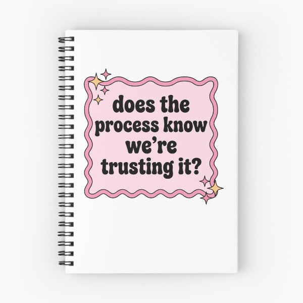 Item preview, Does The Process Know We're Trusting It? Trust The Process Manifestation Quote designed and sold by ZAbiriarto.