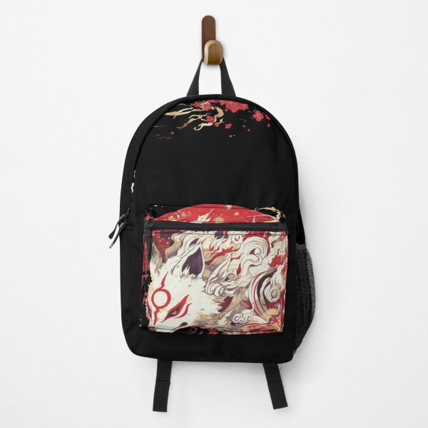Item preview, Mythical White Fox Crimson Sun Oriental Art designed and sold by IiroLJokelaa.