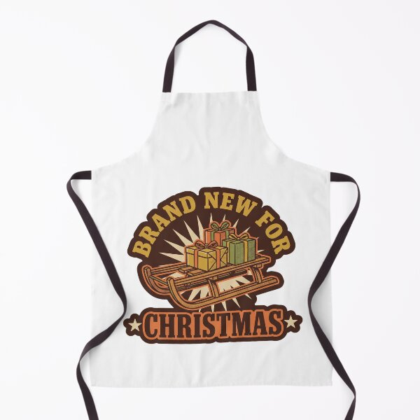 Item preview, Brand New for Christmas — Retro Sled and Gifts designed and sold by TheCalmEdit.