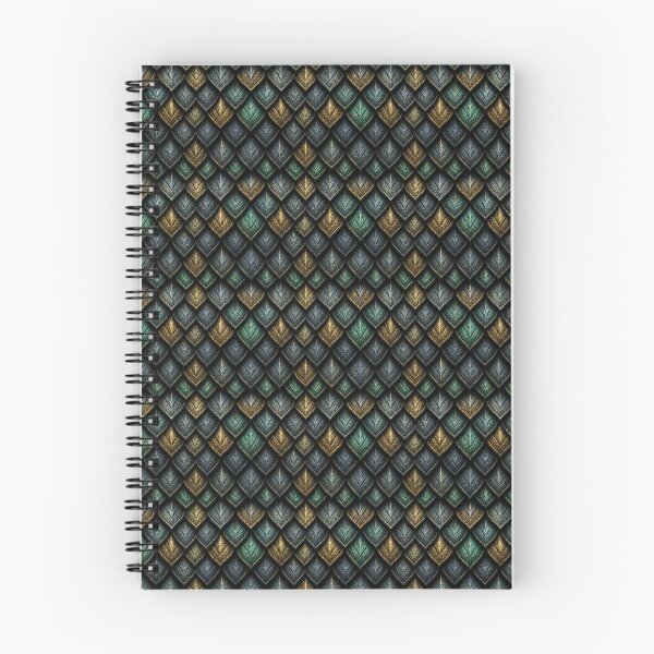 Item preview, Dragon Scale Pattern — Seamless Fantasy Creature Texture designed and sold by The Digital Compass.