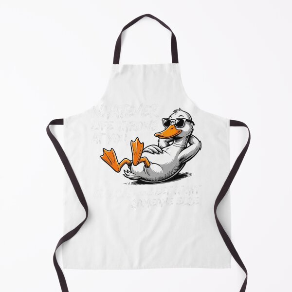 Item preview, Whatever Life Throws At You, Duck And Let It Hit Someone Else Funny Duck Humor Sarcastic Life Quote designed and sold by ZAbiriarto.