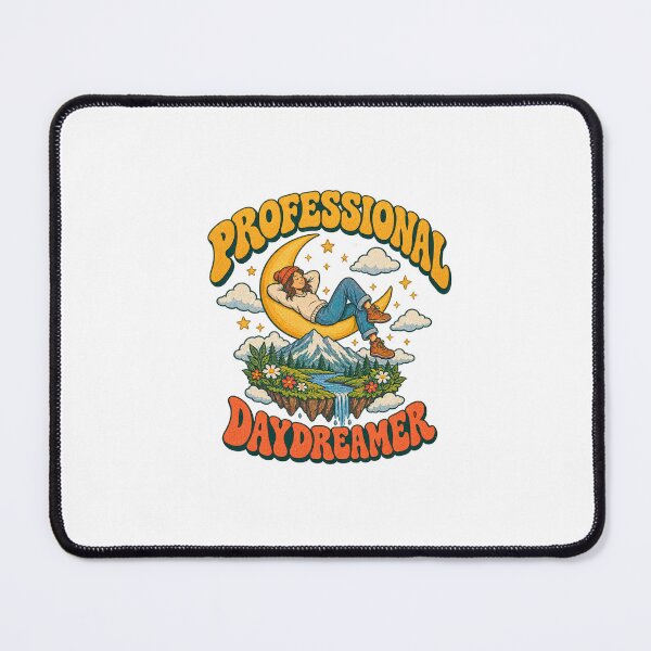 Item preview, Professional Daydreamer Retro Whimsical T-Shirt designed and sold by hasii-store.