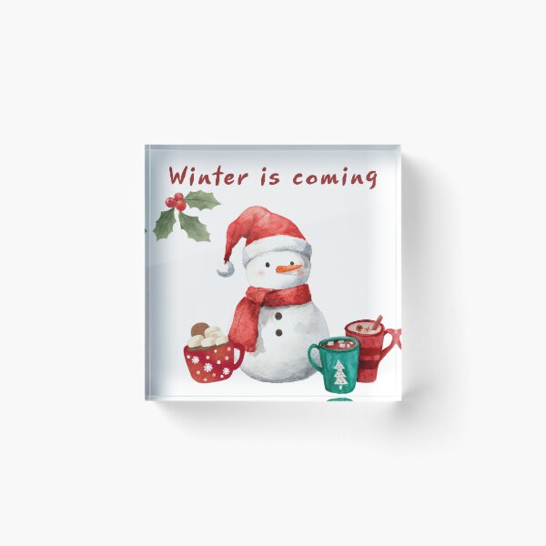 Item preview, snowman winter is coming designed and sold by Cjars.