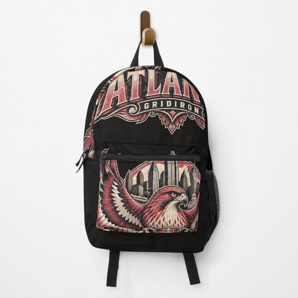Item preview, Atlanta Gridiron Football Hawk Skyline Vintage Graphic designed and sold by dartoffofo⭐⭐⭐⭐⭐.