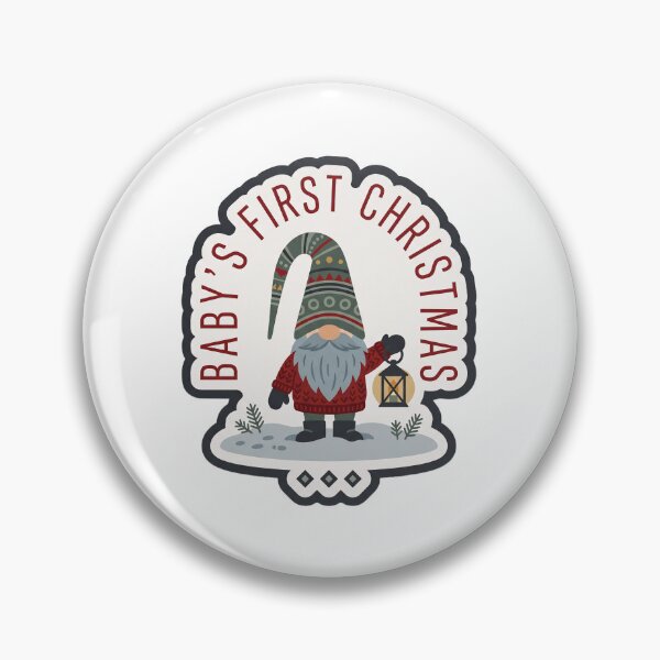 Item preview, Baby's First Christmas — Nordic Tomte Gnome designed and sold by TheCalmEdit.