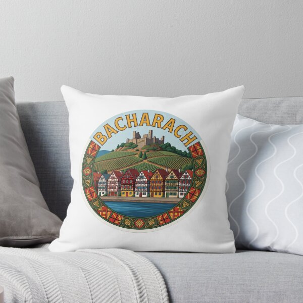 Item preview, Bacharach Rhine Germany Sticker designed and sold by Imaginarium of Chaos falcon88 .