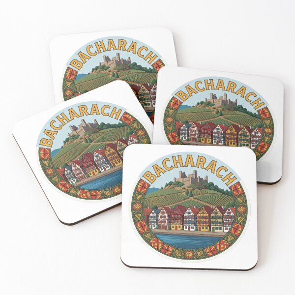 Item preview, Bacharach Rhine Germany Sticker designed and sold by Imaginarium of Chaos falcon88 .