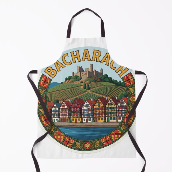 Item preview, Bacharach Rhine Germany Sticker designed and sold by Imaginarium of Chaos falcon88 .