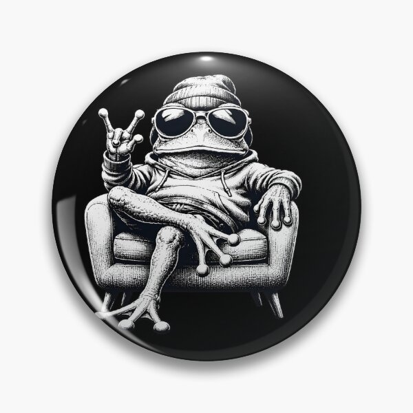 Item preview, Cool Frog With Sunglasses Vintage Retro Frog designed and sold by Aniverlia.