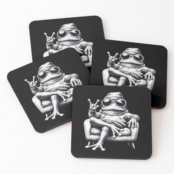 Item preview, Cool Frog With Sunglasses Vintage Retro Frog designed and sold by Aniverlia.