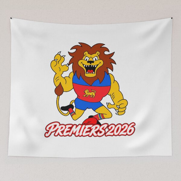 Item preview, Lions Premiers 2026 designed and sold by Luke Foran Sports Art.