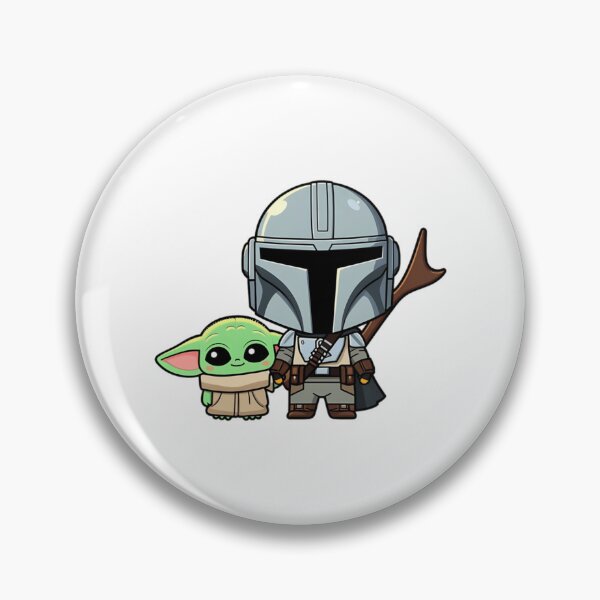 Item preview, Star-W Mando And Grogu   designed and sold by MeadVera.