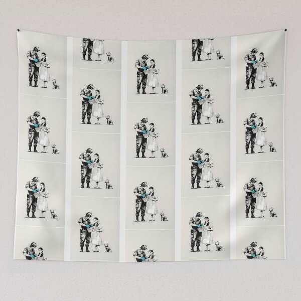 Item preview, Banksy Stop And Search designed and sold by marionchans.