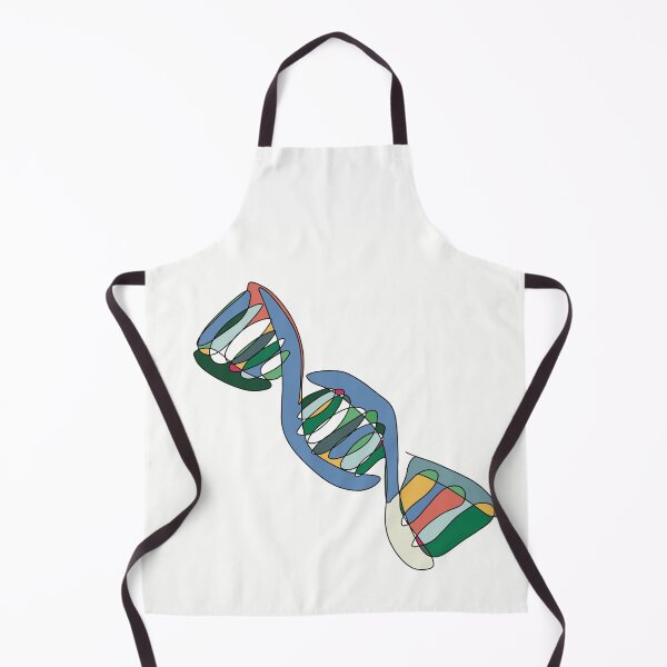 Item preview, DNA Double Helix - Abstract Science Line Drawing No. 2 designed and sold by iampaulmorris.