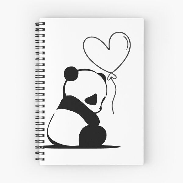 Item preview, Maglietta panda cuore designed and sold by Enjoysmile.
