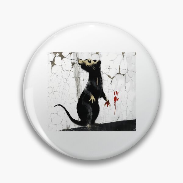 Item preview, Fitzrovia Rat By Banksy designed and sold by marionchans.