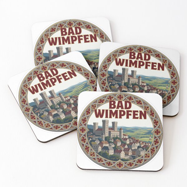 Item preview, Bad Wimpfen Germany Sticker designed and sold by Imaginarium of Chaos falcon88 .