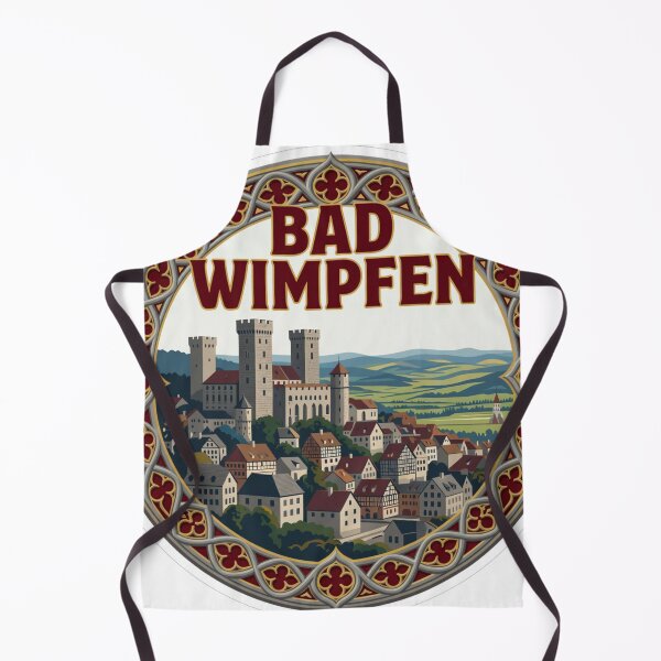 Item preview, Bad Wimpfen Germany Sticker designed and sold by Imaginarium of Chaos falcon88 .