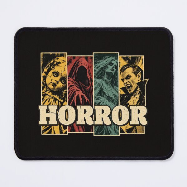 Item preview, Horror Vintage Classic Movie Icons Vampire Ghost Reaper Graphic designed and sold by dartoffofo⭐⭐⭐⭐⭐.