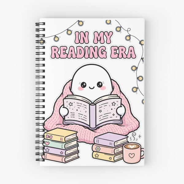 Item preview, In My Reading Era - Cute Ghost Book Lover designed and sold by Inkwell grove.