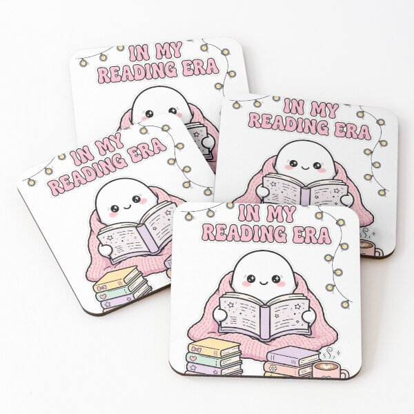 Item preview, In My Reading Era - Cute Ghost Book Lover designed and sold by Inkwell grove.