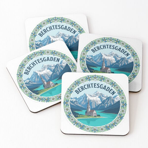 Item preview, Berchtesgaden Lake Germany Sticker designed and sold by Imaginarium of Chaos falcon88 .