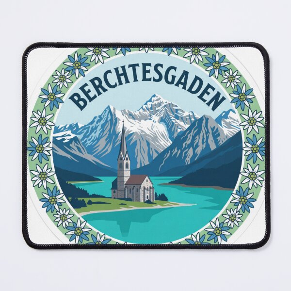 Item preview, Berchtesgaden Lake Germany Sticker designed and sold by Imaginarium of Chaos falcon88 .