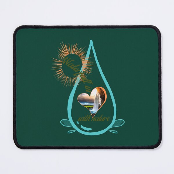 Item preview, Waterfall in love with nature Active designed and sold by GrumpyGorillaz.