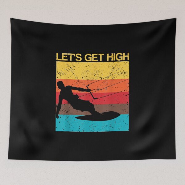 Item preview, Kitesurfing Let Het High designed and sold by VickyKuhnart.