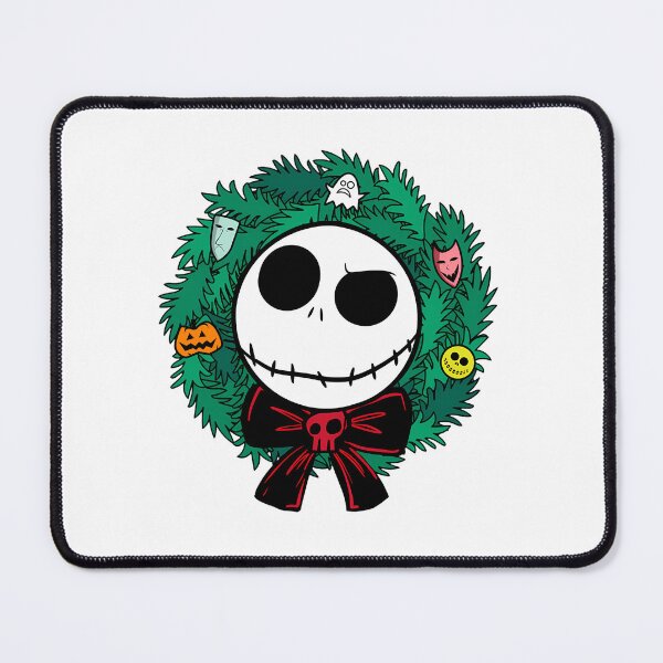 Item preview, Jacks Skellington Christmas Wreath Nightmare Art designed and sold by ewhichs2689.
