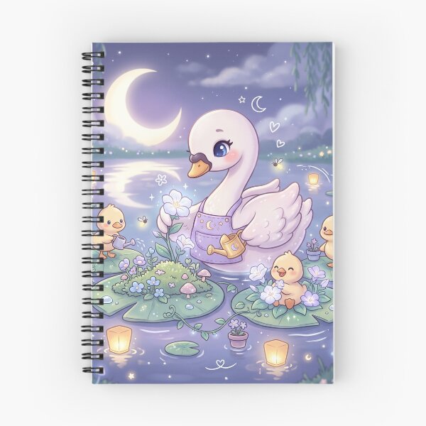 Item preview, Swan’s Floating Moon Garden designed and sold by NSUniverse.