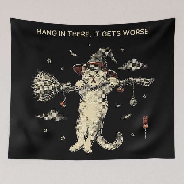 Item preview, Hang In There, It Gets Worse designed and sold by Betterfly 525.
