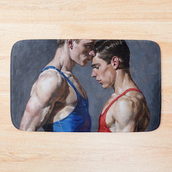Item preview, Tender Vintage Wrestlers Touch designed and sold by gayishdesign.