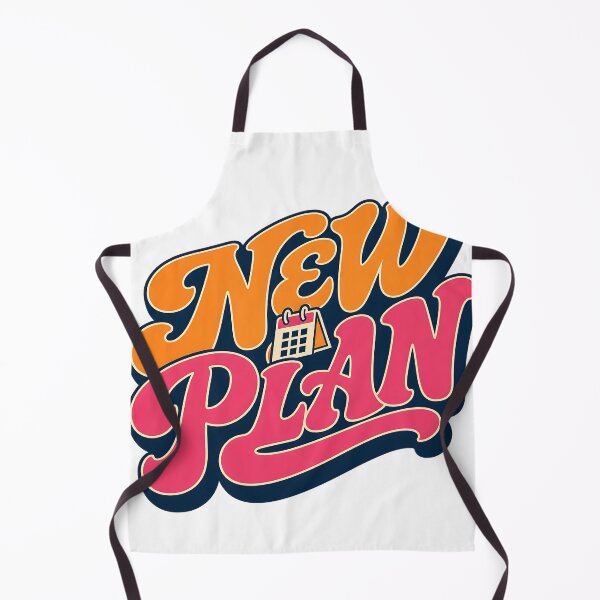 Item preview, New Plan | Funny Deadline Humor Retro Typography designed and sold by Per My Last Nerve Studio.