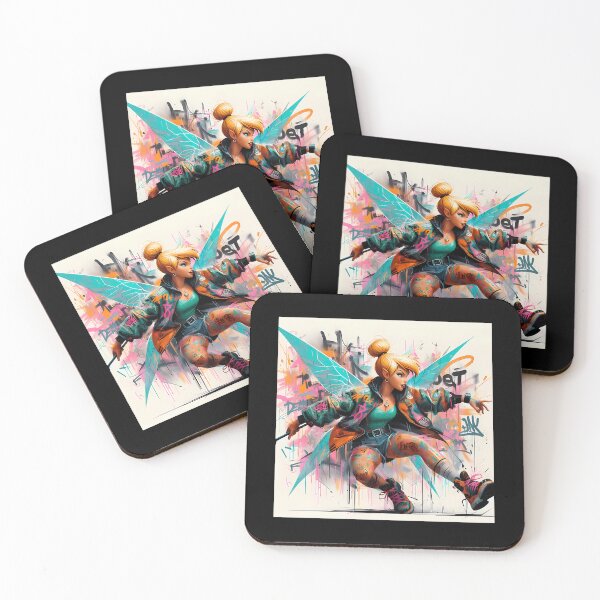 Item preview, Tinker Bell In Urban Outfit Graffiti-Style designed and sold by samsgood.