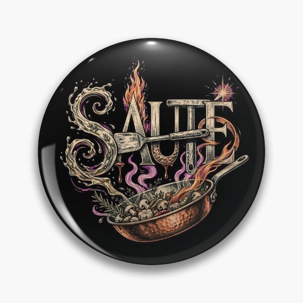 Item preview, Sauté Chef Design, Sauté Cooking Artwork, Chef Design, Cook Graphic, Cooking Gift, Chef Gift, Culinary Art, Kitchen Design, Professional Chef, French Cooking, Cooking Technique designed and sold by Typologystudios.